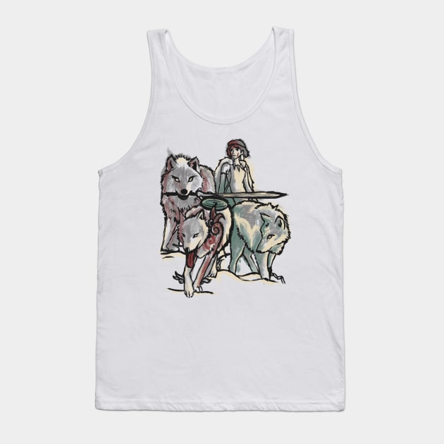 Hunting With the Pack Tank Top by njonestees